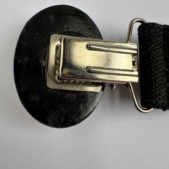 80s Cameo Jacket Cincher, Elastic Blazer Clip - Picture 8 of 10